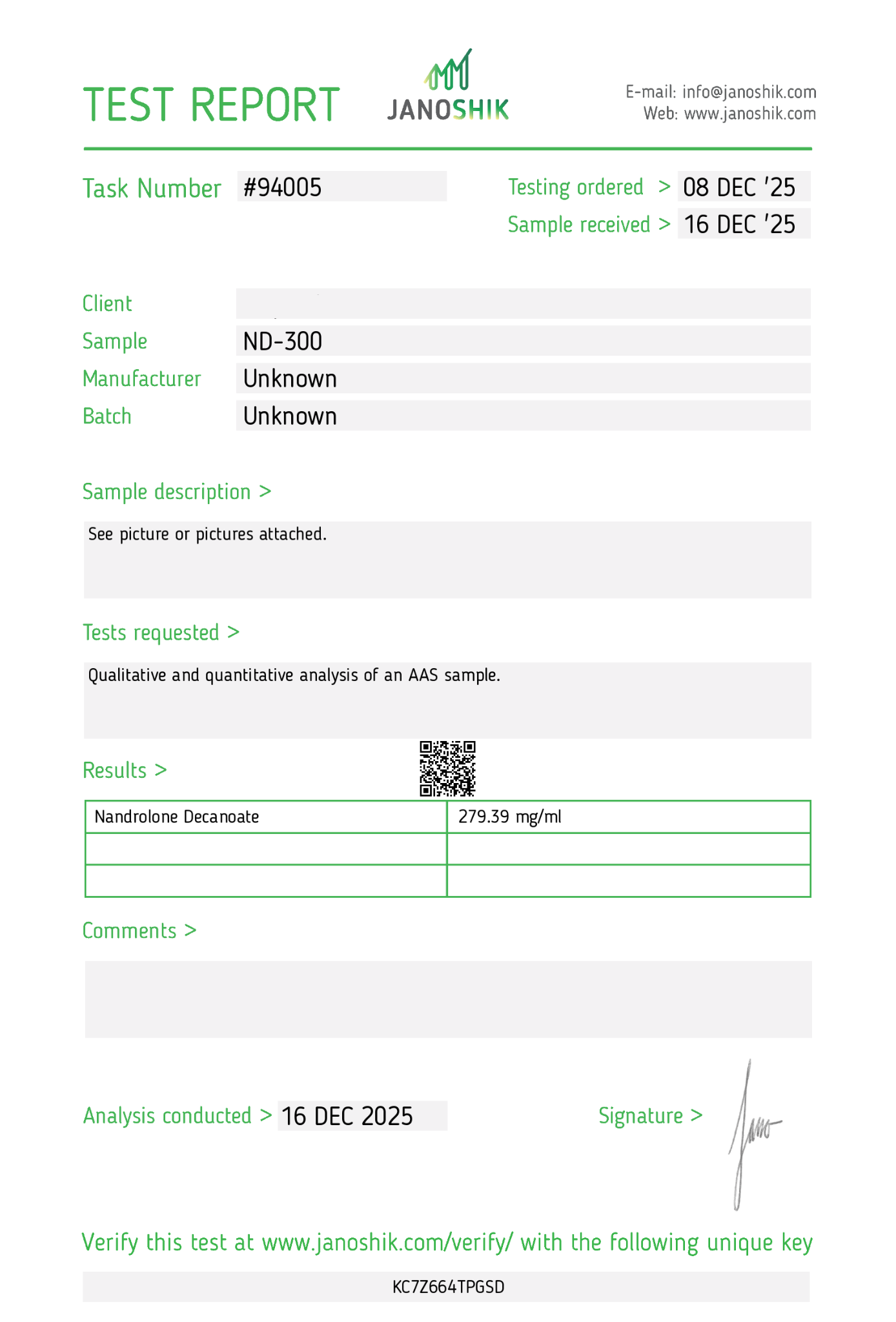 Nandrolone-D 300 mg