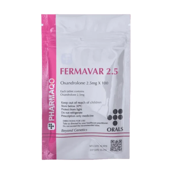 Buy Fermavar 2.5 (100 tabs) Online | Pharmaqo International Brand