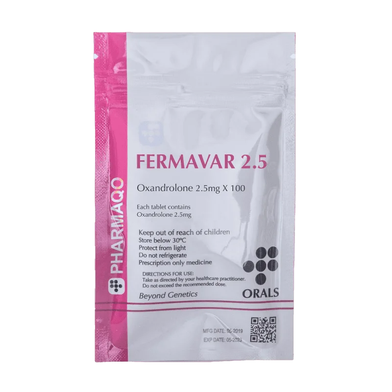 Buy Fermavar 2.5 (100 tabs) Online | Pharmaqo International Brand